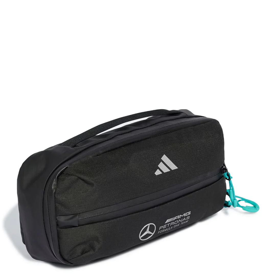adidas - adidas x Mercedes - AMG Petronas Formula One Team Intelligent Packing System Sling Bag (JX6478) - Image 2