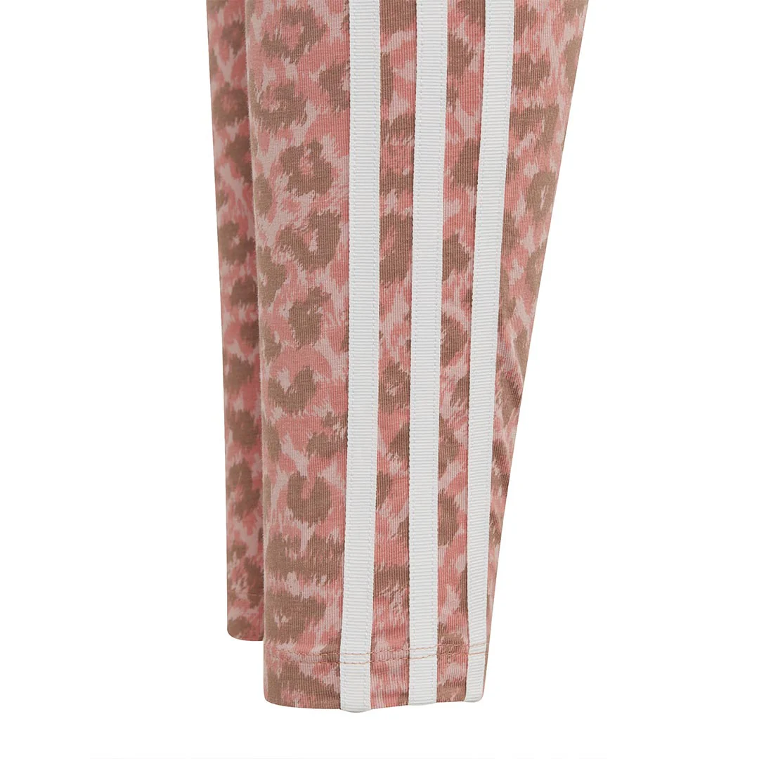 adidas - Girls' (Junior) Animal All Over Print High Waisted Leggings (IJ0757) - Image 5