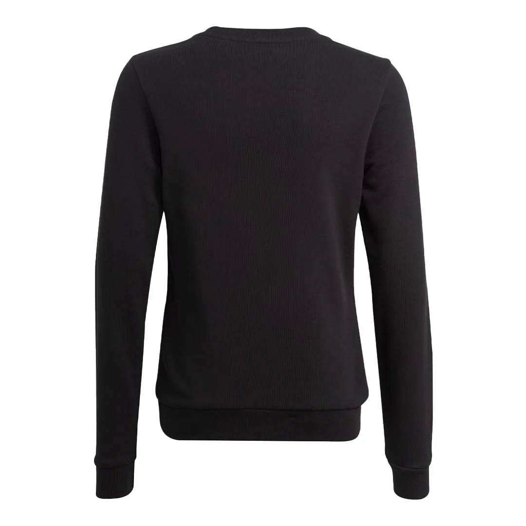 adidas - Girls' (Junior) Essential Big Logo Cotton Sweatshirt (IC6117) - Image 2