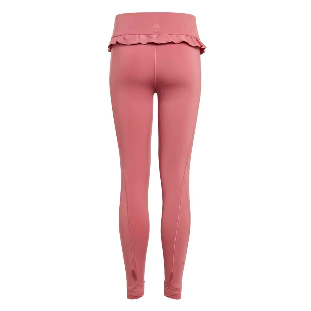 adidas - Girls' (Junior) High-Rise 7/8 Tights (IC0327) - Image 2