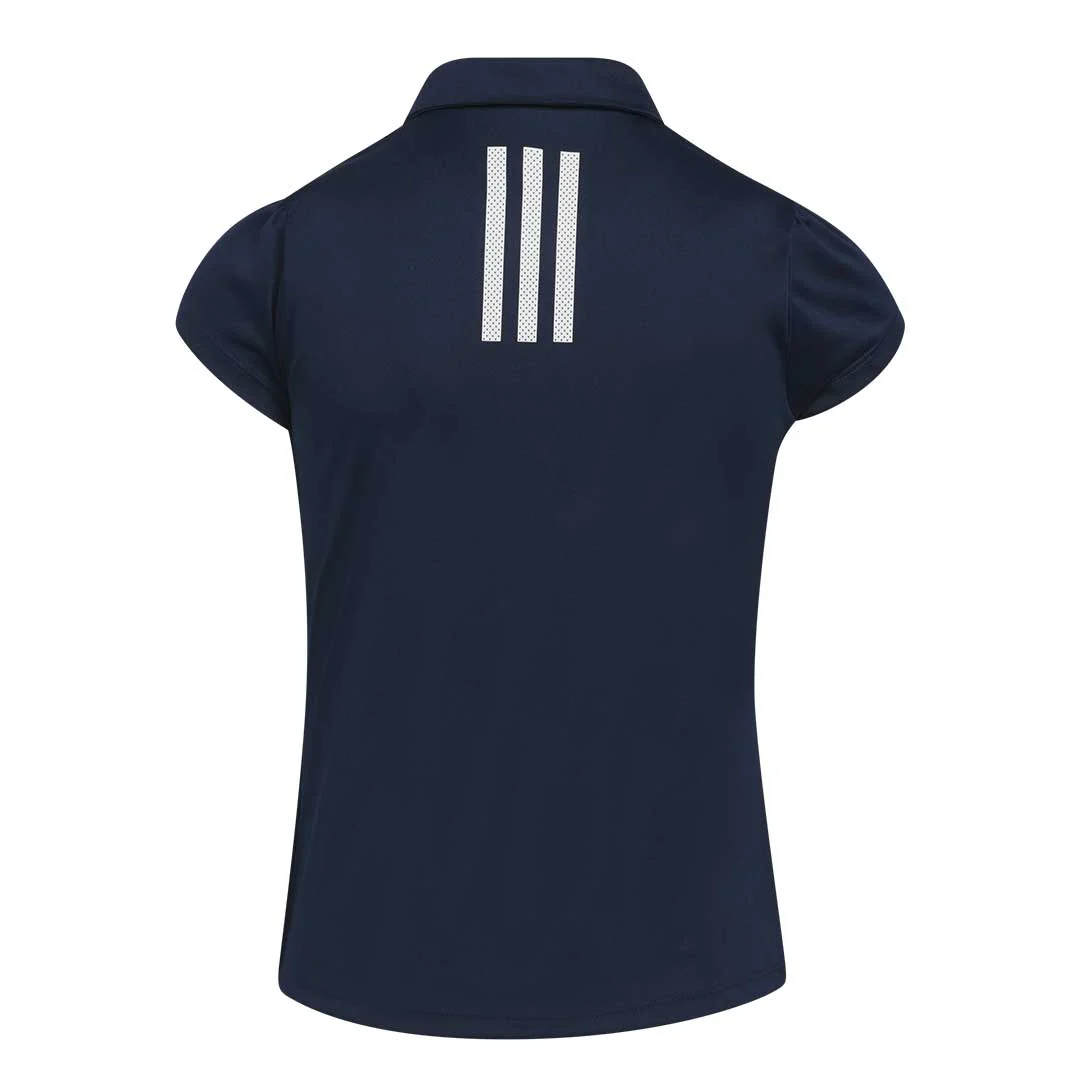 adidas - Girls' (Junior) Performance Primegreen Polo (HS1645) - Image 2