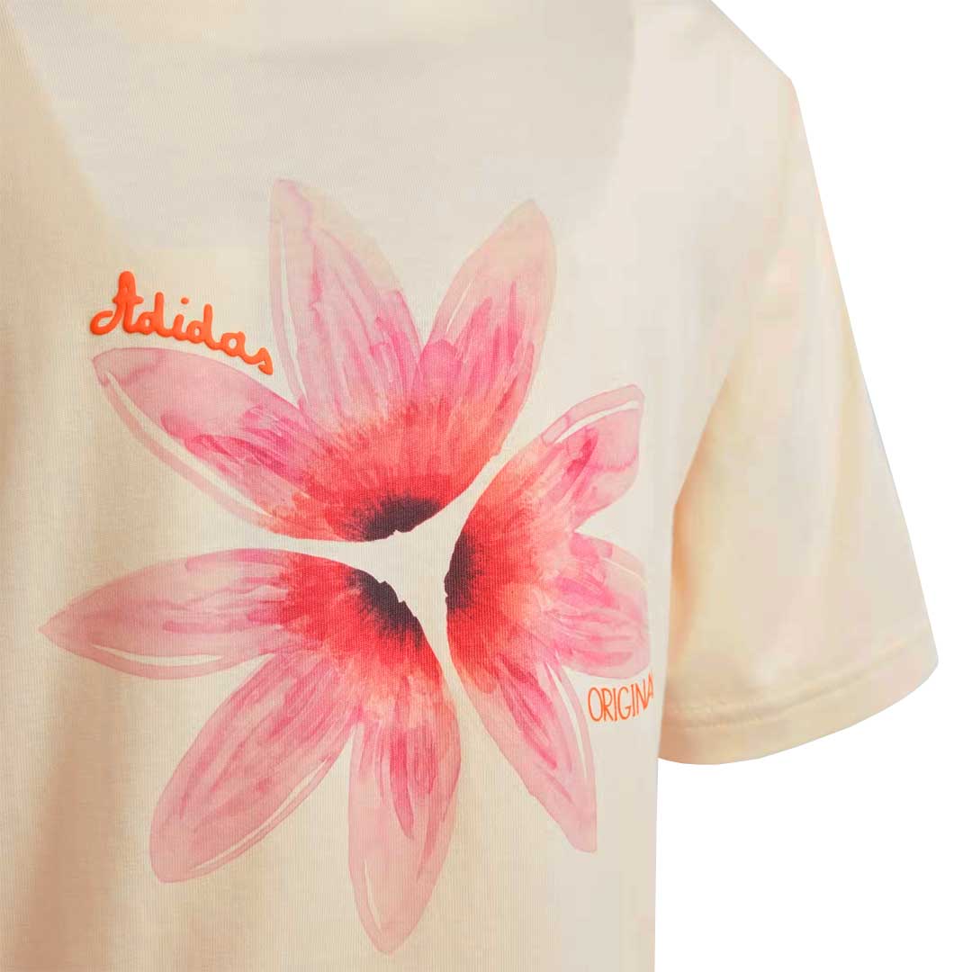 adidas - Girls' (Toddler & Junior) Originals Summer Glow T-Shirt (KC0776) - Image 4