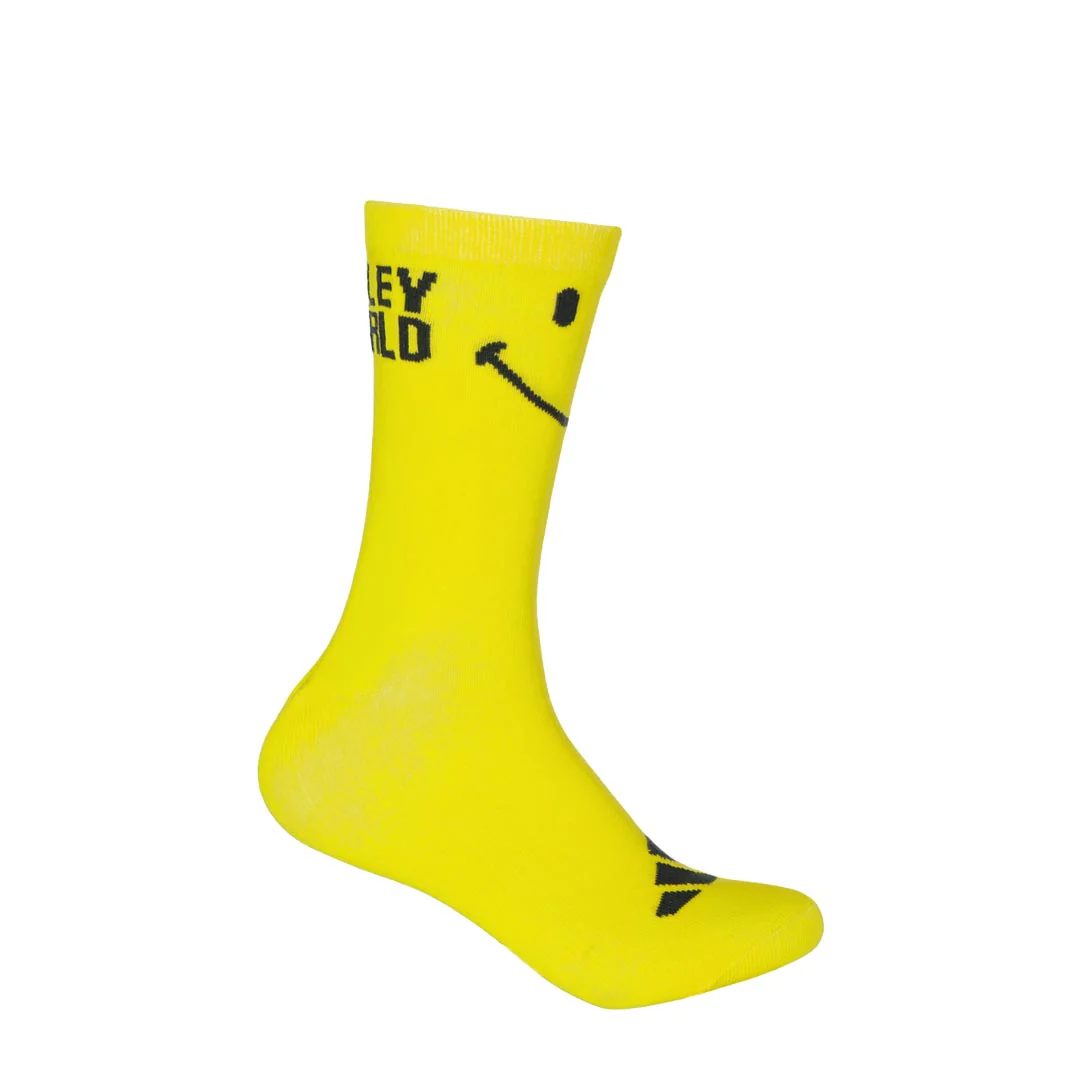 adidas - Kids' 3 Pack Smiley World Socks (JG5804) - Image 4