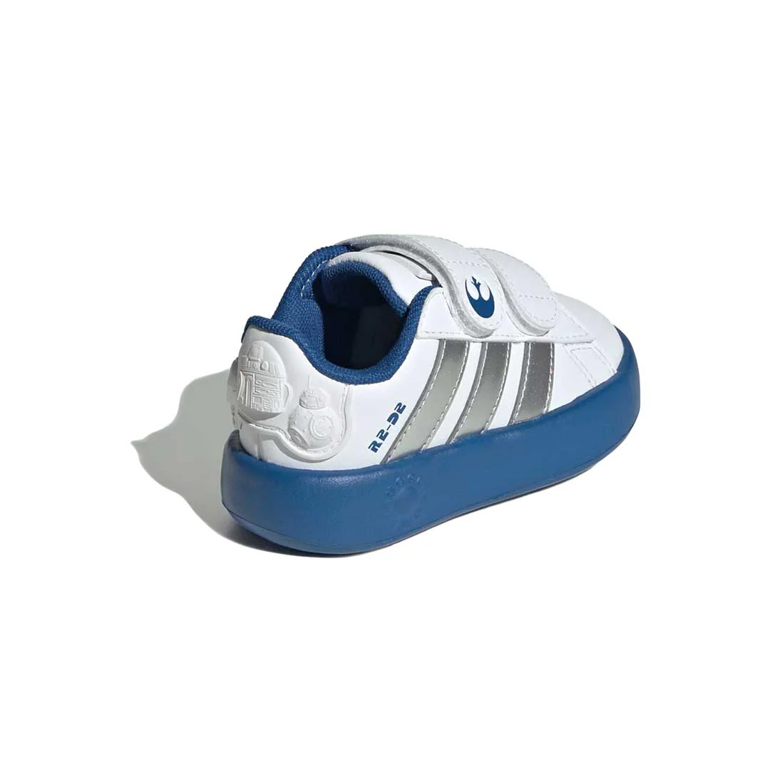 adidas - Kids' (Infant) Disney Star Wars Droids Grand Court Shoes (IH1139) - Image 3