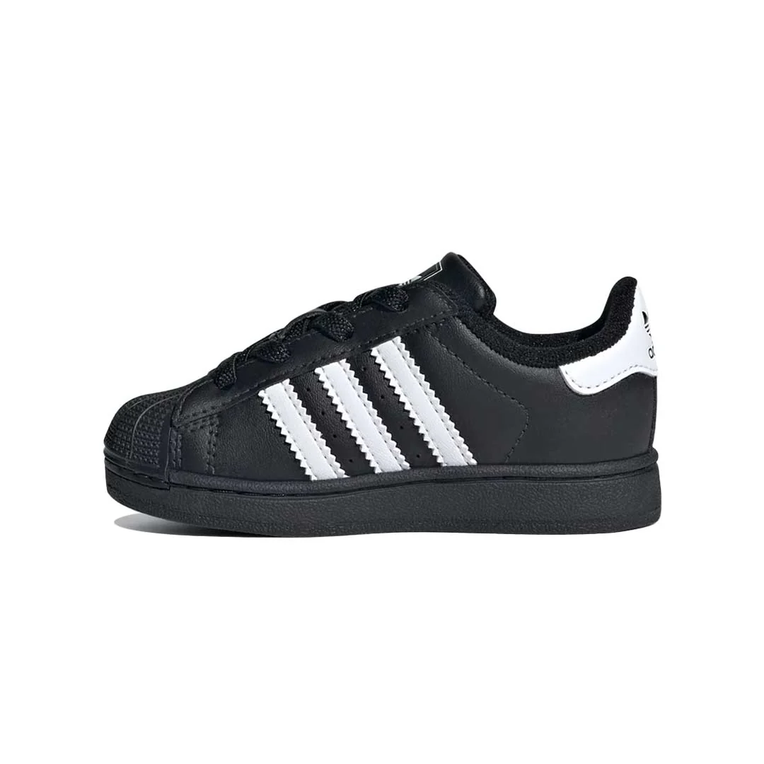 adidas - Kids' (Infant) Superstar II Elastic Lace Shoes (JH9985) - Image 2