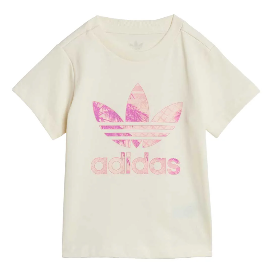 adidas - Kids' (Infant & Toddler) adidas Originals Shorts & T-Shirt Set (JD2894) - Image 2