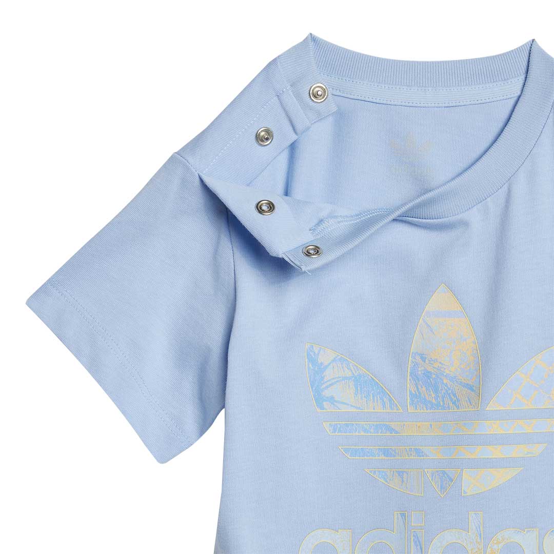 adidas - Kids' (Infant & Toddler) Originals Shorts & T-Shirt Set (JD2893) - Image 4