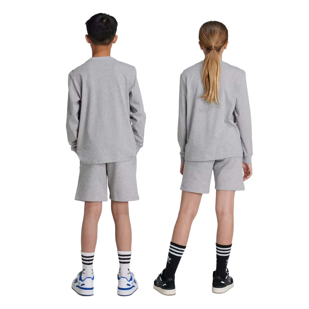 adidas - Kids' (Junior) Adicolor Trefoil Shorts (IX5237) - Image 3