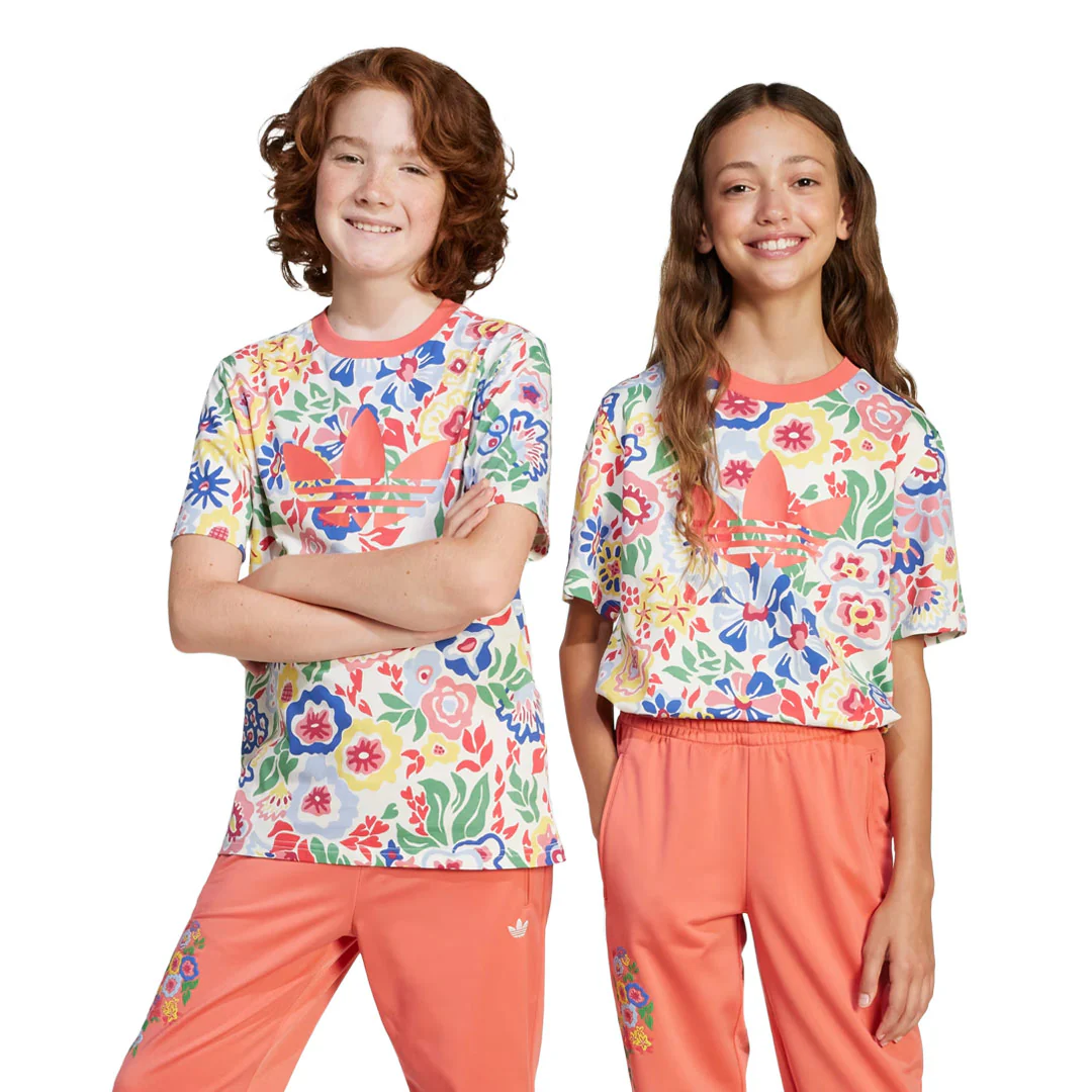 adidas - Kids' (Junior) adidas Originals x Liberty London T-Shirt (JD0528) - Image 2