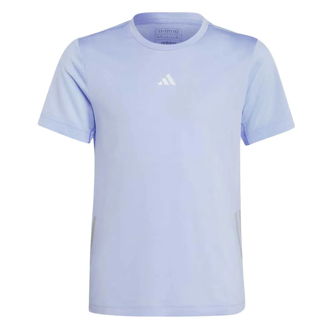 adidas - Kids' (Junior) Aeroready 3-Stripes T-Shirt (IB8866)