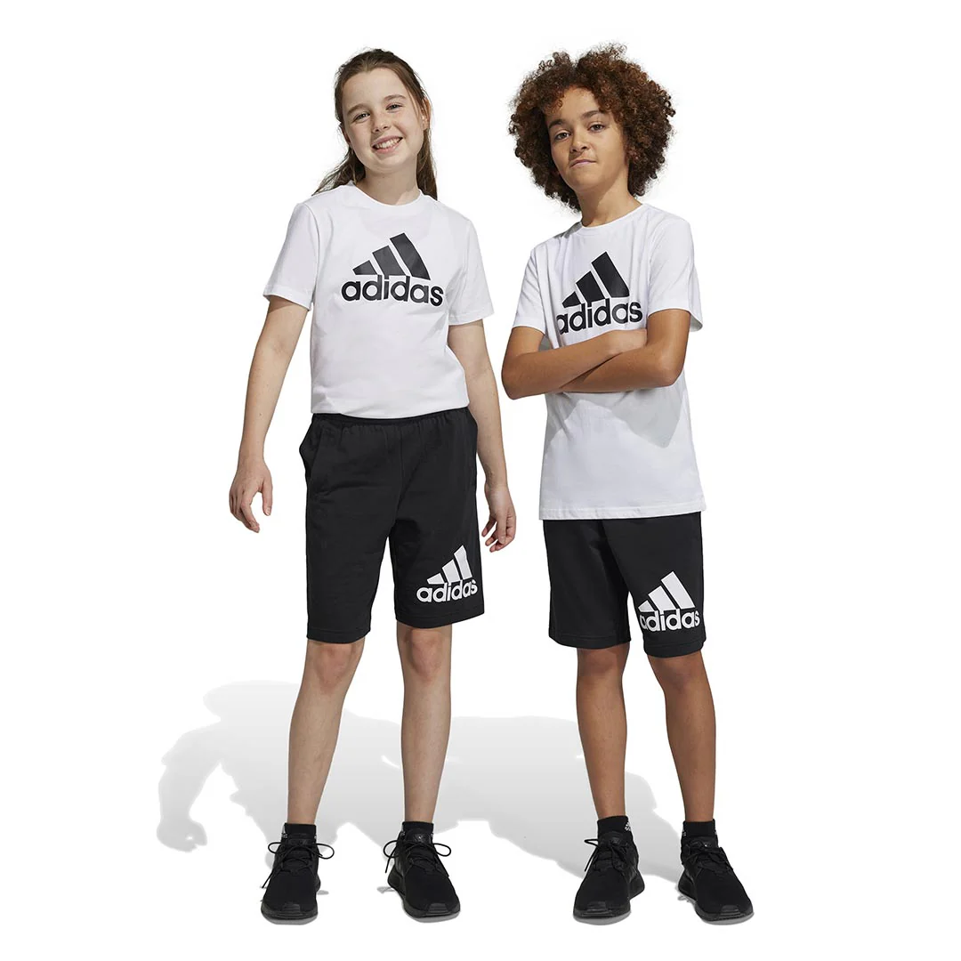 adidas - Kids' (Junior) Essentials Big Logo Shorts (HY4718) - Image 2