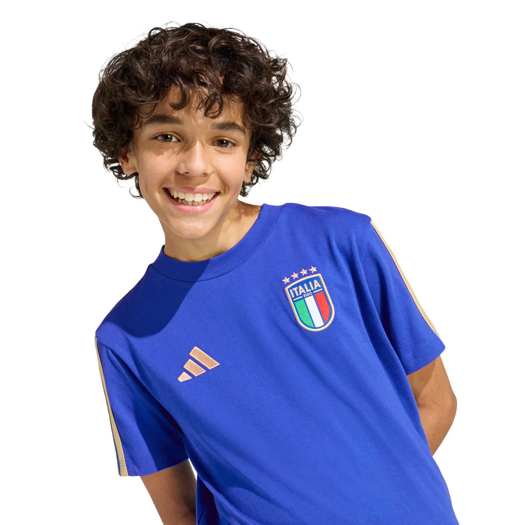 adidas - Kids' (Junior) Italy DNA T-Shirt (JY9540) - Image 4