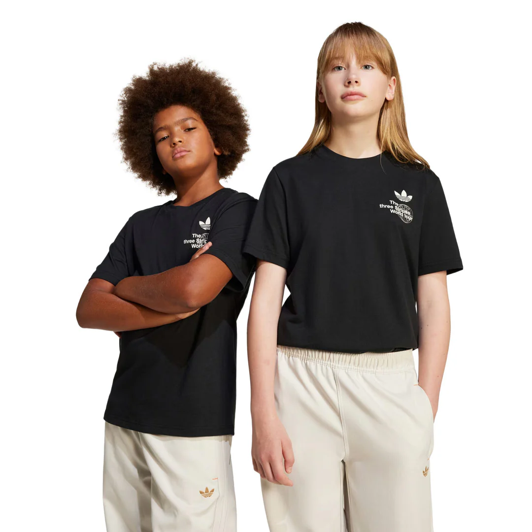 adidas - Kids' (Junior) Originals Graphic Short Sleeve T-Shirt (JD1278) - Image 2
