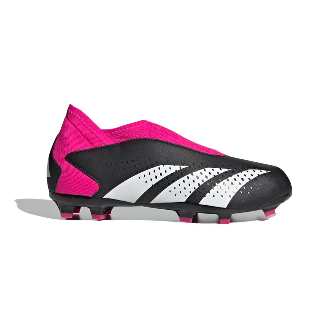 adidas - Kids' (Junior) Predator Accuracy.3 Laceless Firm Ground Cleats (GW4606)