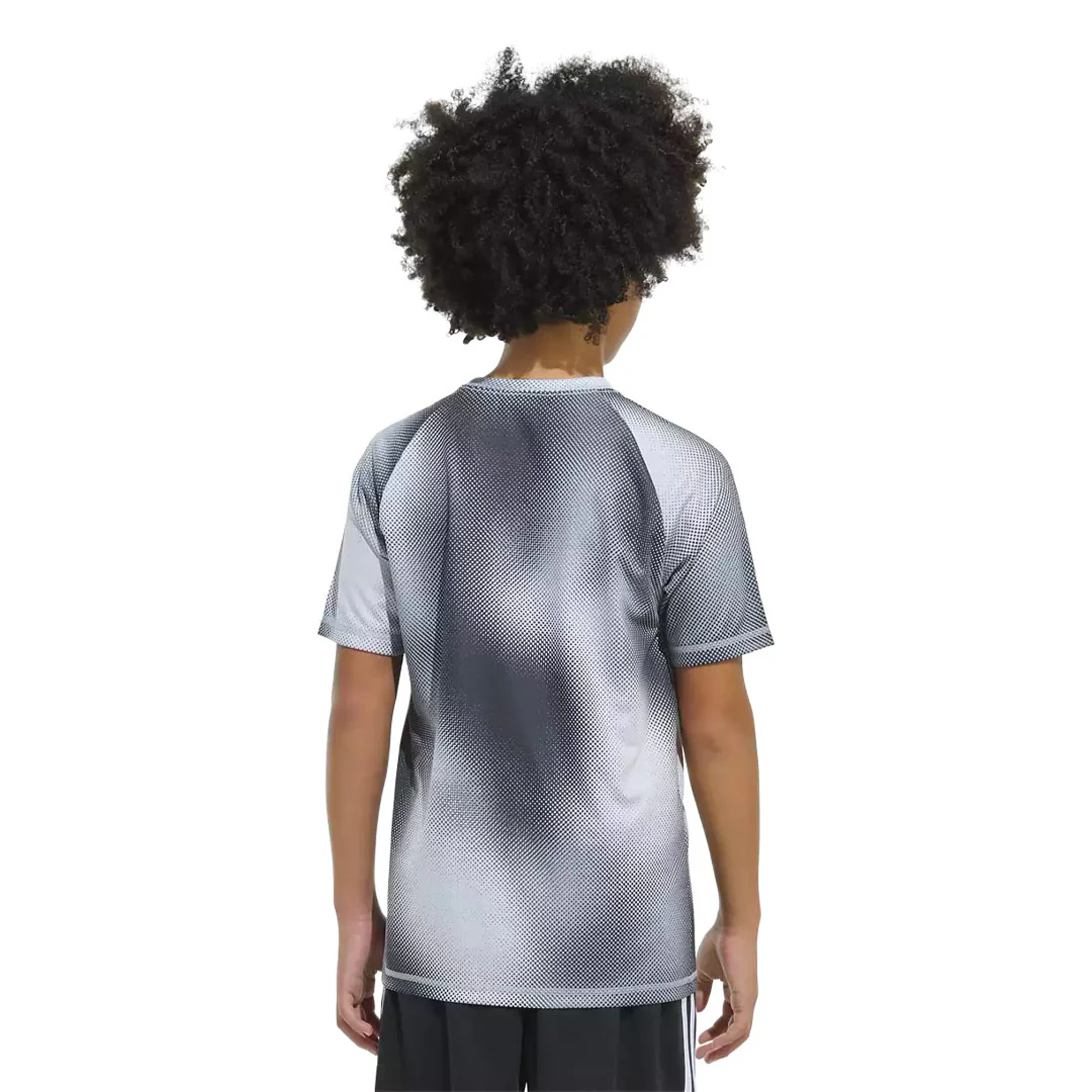 adidas - Kids' (Junior) Short Sleeve Poly Motion Gradient T-Shirt (JK0314) - Image 3
