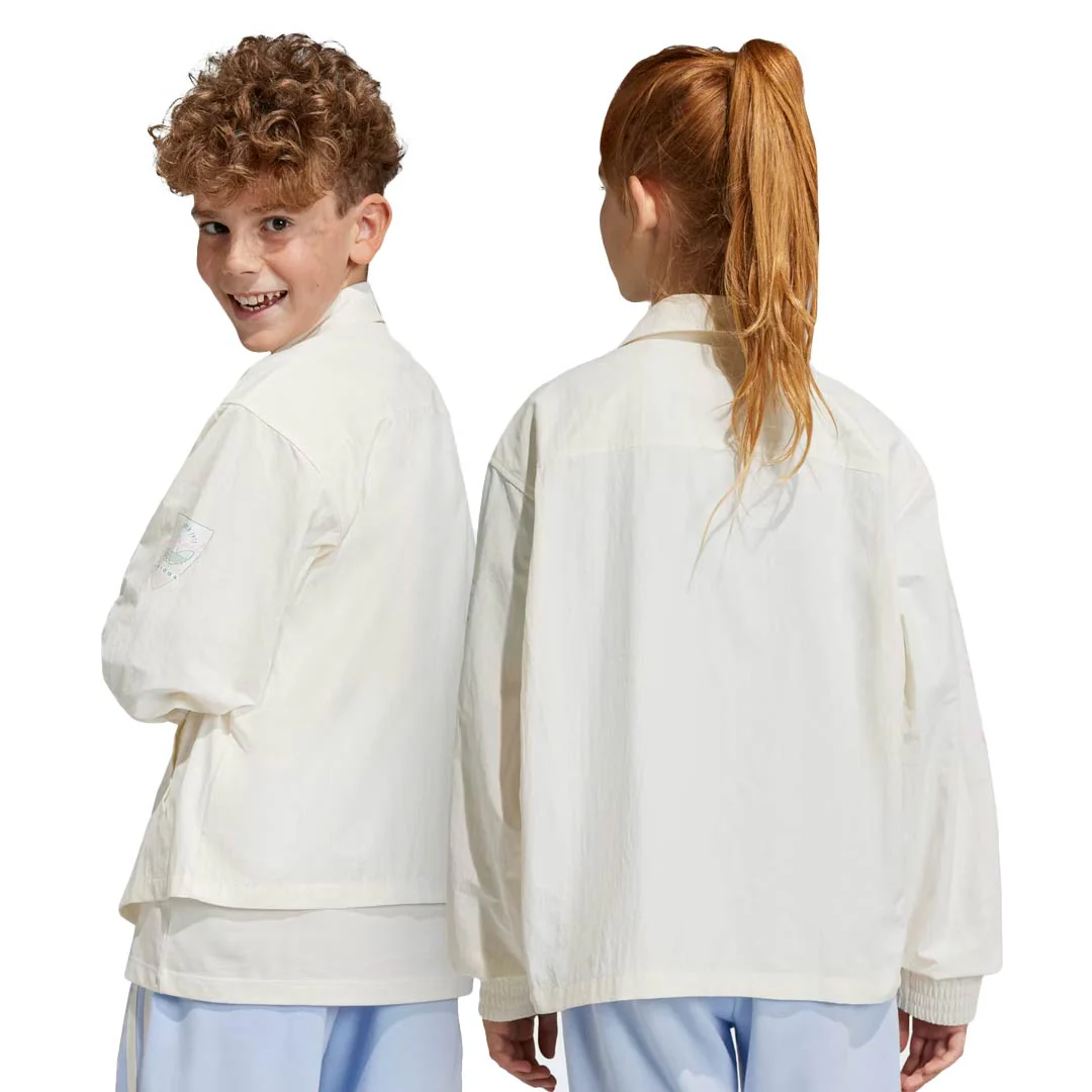adidas - Kids' (Junior) Woven Graphic Print Jacket (IB8451) - Image 3
