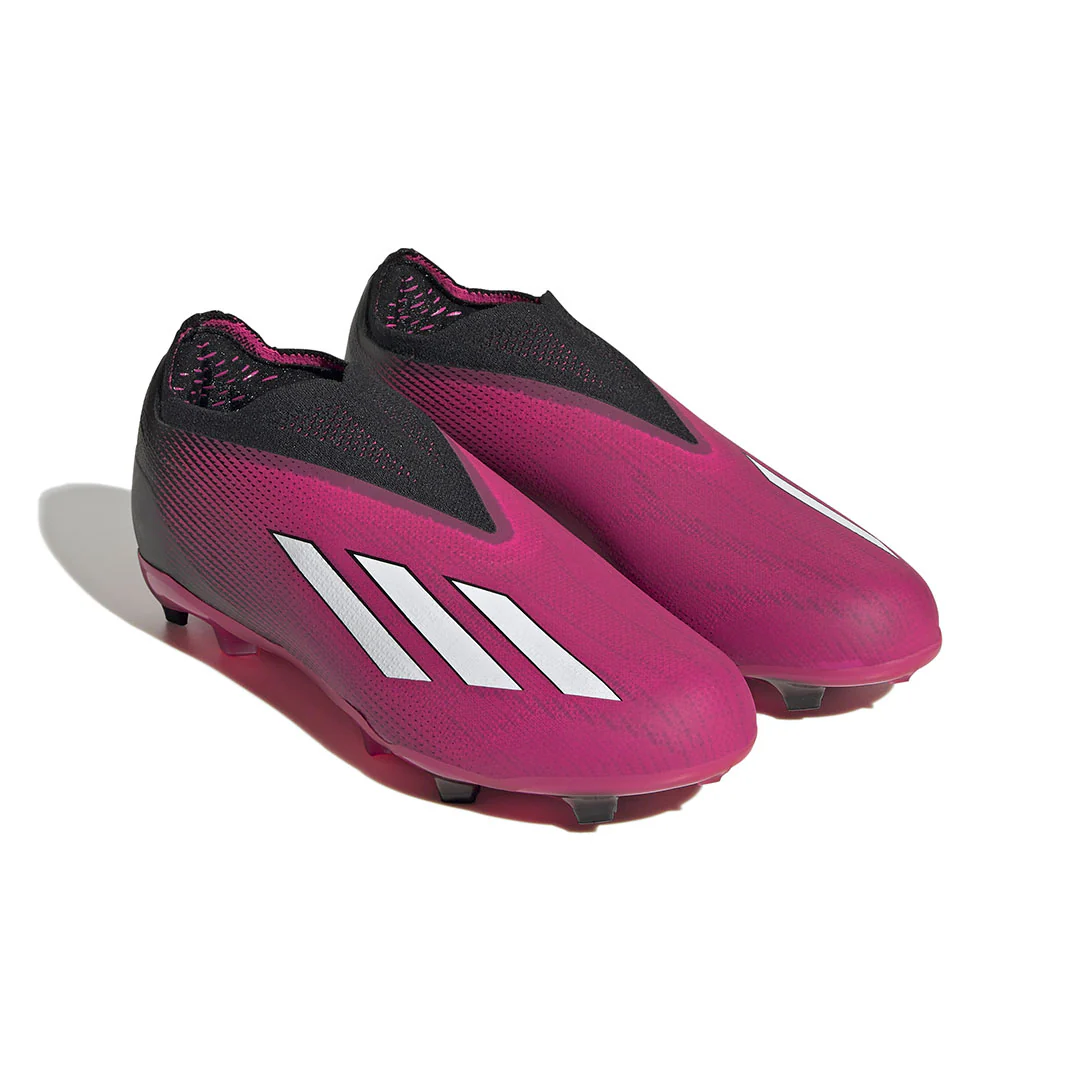 adidas - Kids' (Junior) X Speedportal+ Firm Ground Cleats (GZ5120) - Image 3