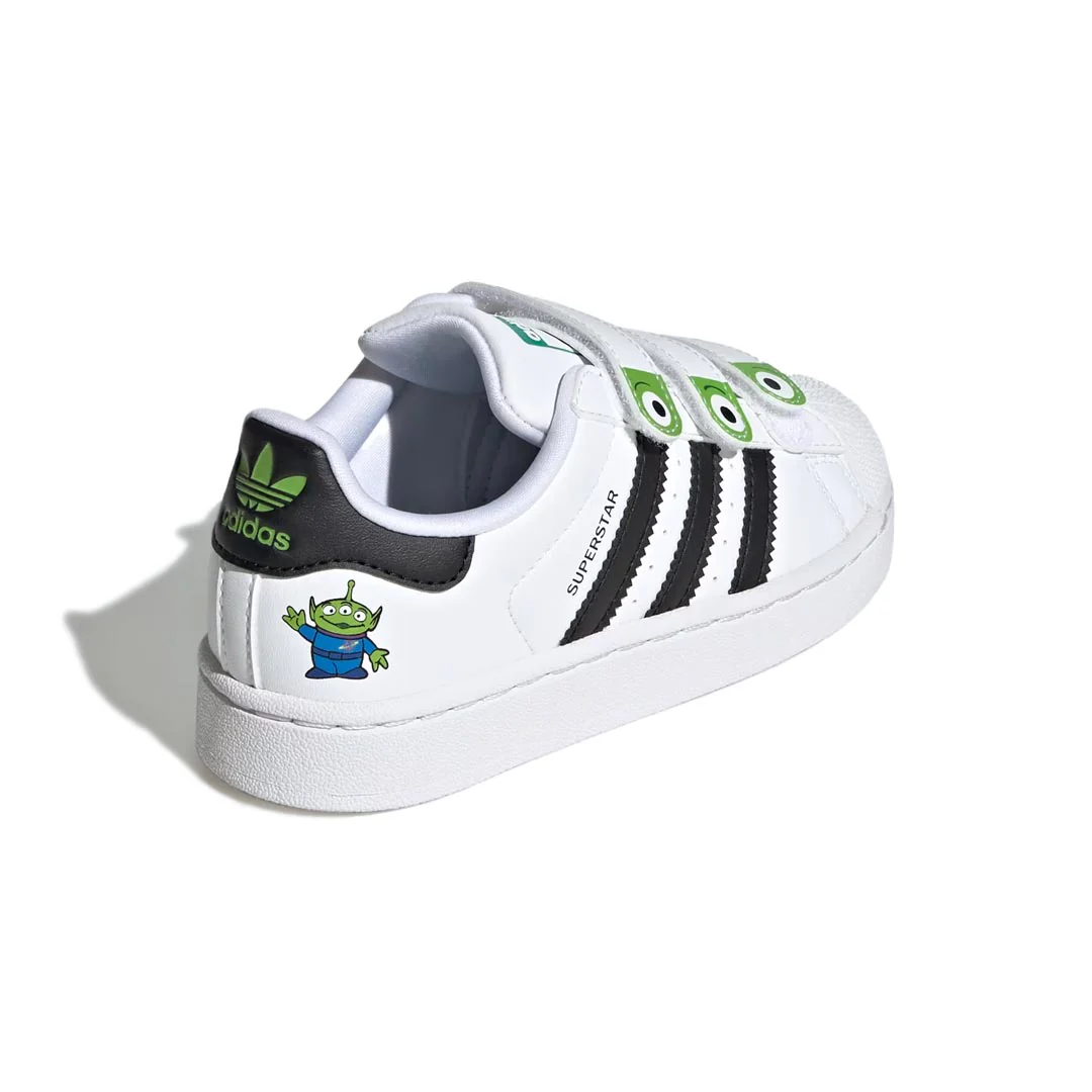 adidas - Kids' (Preschool) adidas x Disney Pixar Superstar II Comfort Closure Shoes (JI0091) - Image 4