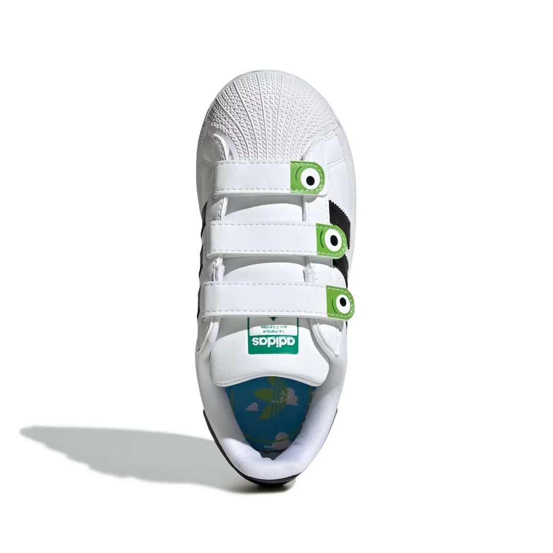 adidas - Kids' (Preschool) adidas x Disney Pixar Superstar II Comfort Closure Shoes (JI0091) - Image 5