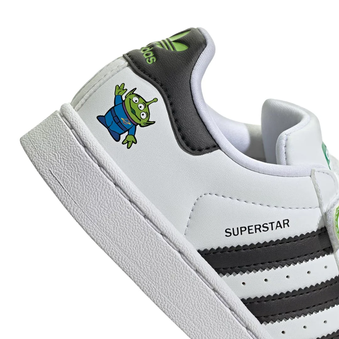 adidas - Kids' (Preschool) adidas x Disney Pixar Superstar II Comfort Closure Shoes (JI0091) - Image 8