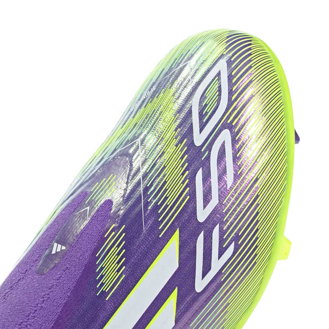 adidas - Kids' (Preschool) F50 League Laceless Firm/Multi Ground Cleats (JH7743) - Image 5