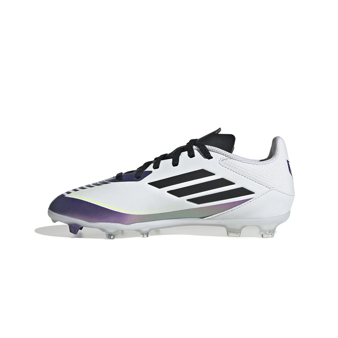adidas - Kids' (Preschool) F50 League Messi Firm/Multi Ground Soccer Cleats (IE9089) - Image 2