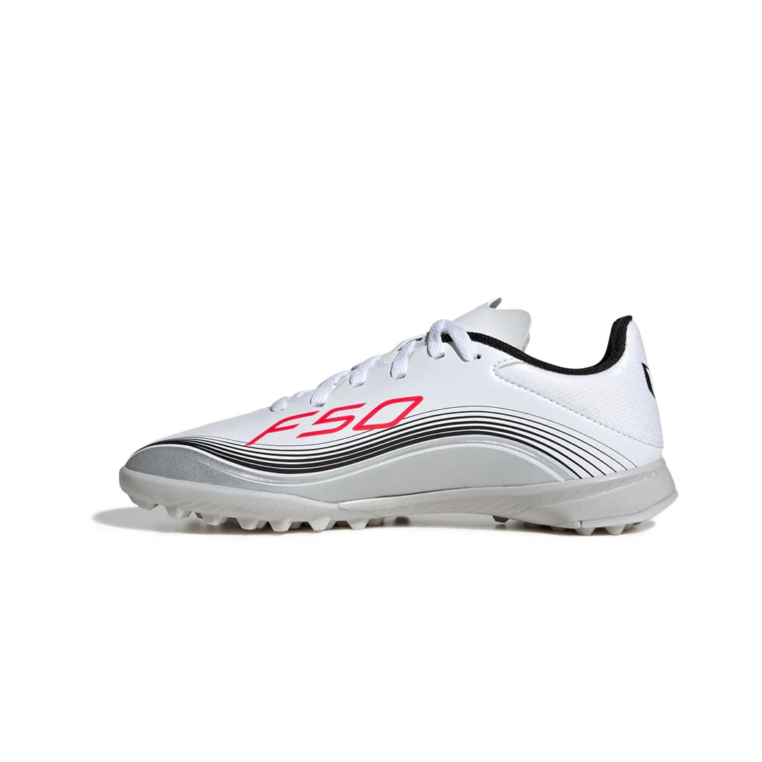 adidas - Kids' (Preschool & Junior) F50 Messi League Turf Indoor Soccer Shoes (JP7456) - Image 2