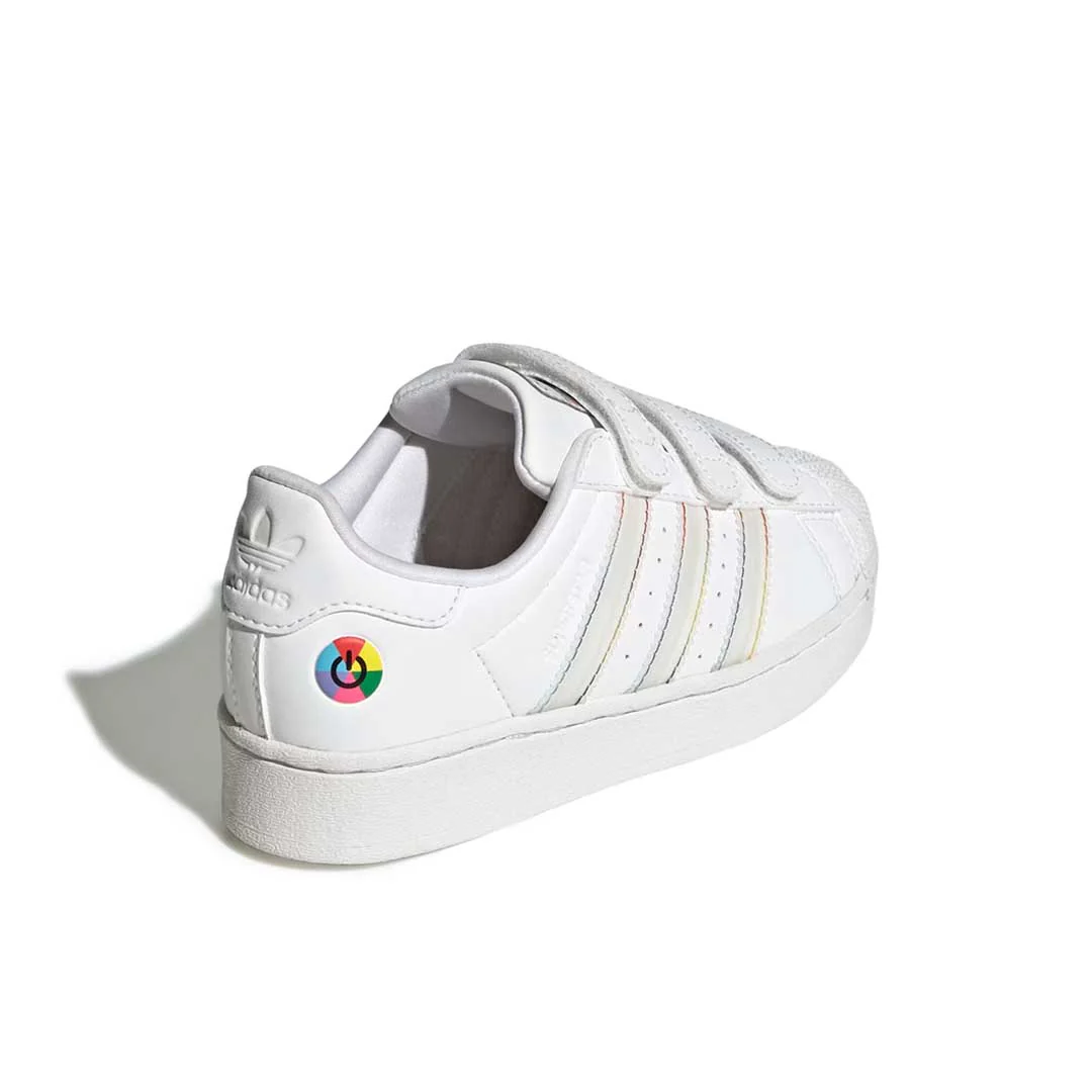 adidas - Kids' (Preschool) Superstar LED Lights Comfort Closure Shoes (JI0509) - Image 4