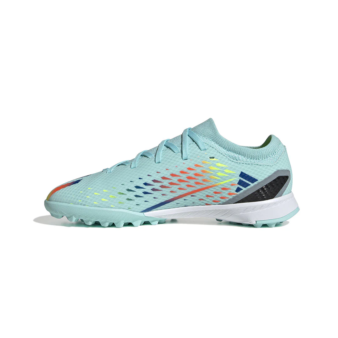 adidas - Kids' (Preschool) X Speedportal.3 Turf Soccer Shoes (GW8490) - Image 2