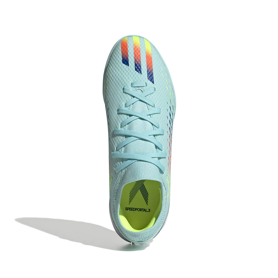adidas - Kids' (Preschool) X Speedportal.3 Turf Soccer Shoes (GW8490) - Image 5