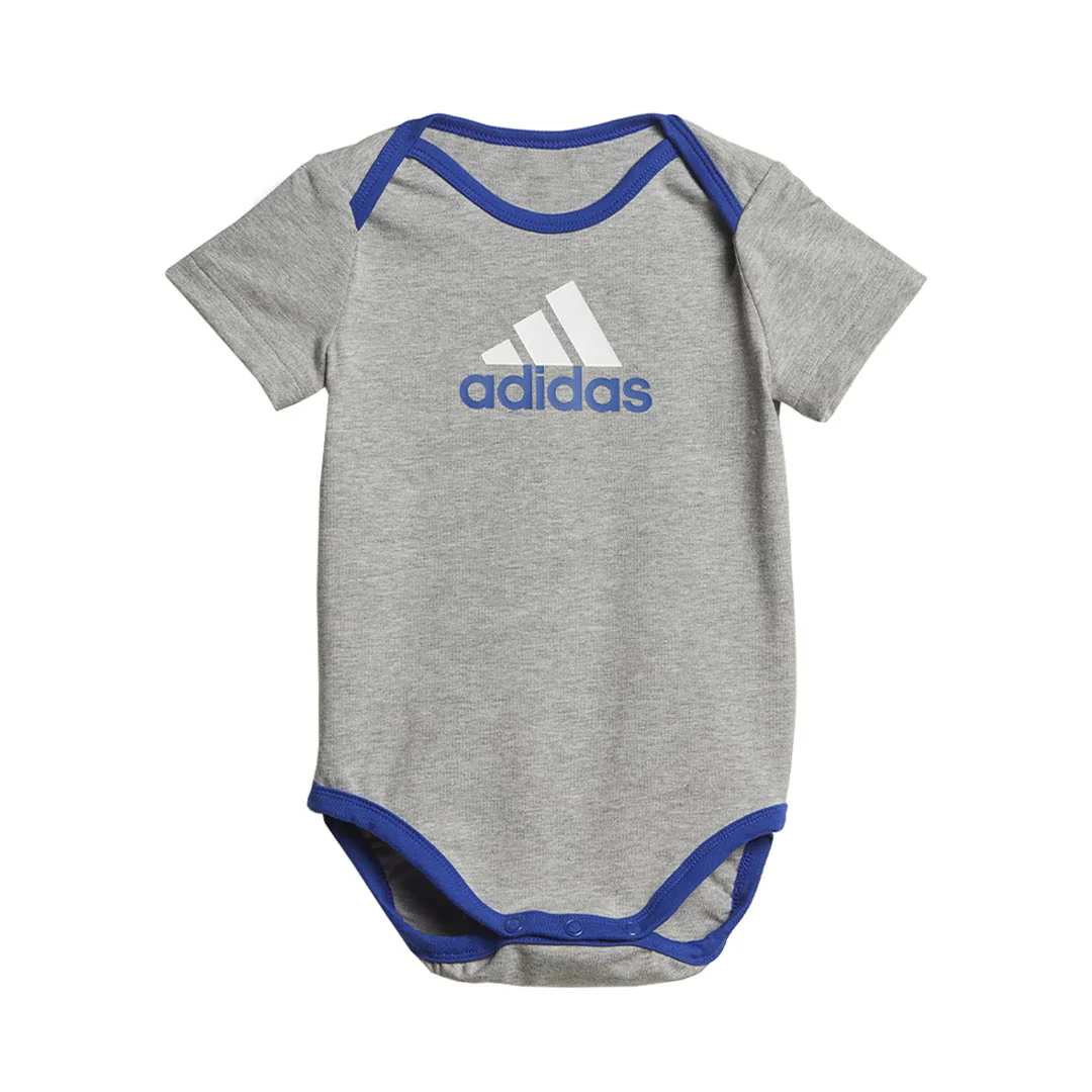 adidas - Kids' (Toddler) Essentials Big Logo Bodysuit & Beanie Gift Set (IJ8877) - Image 2