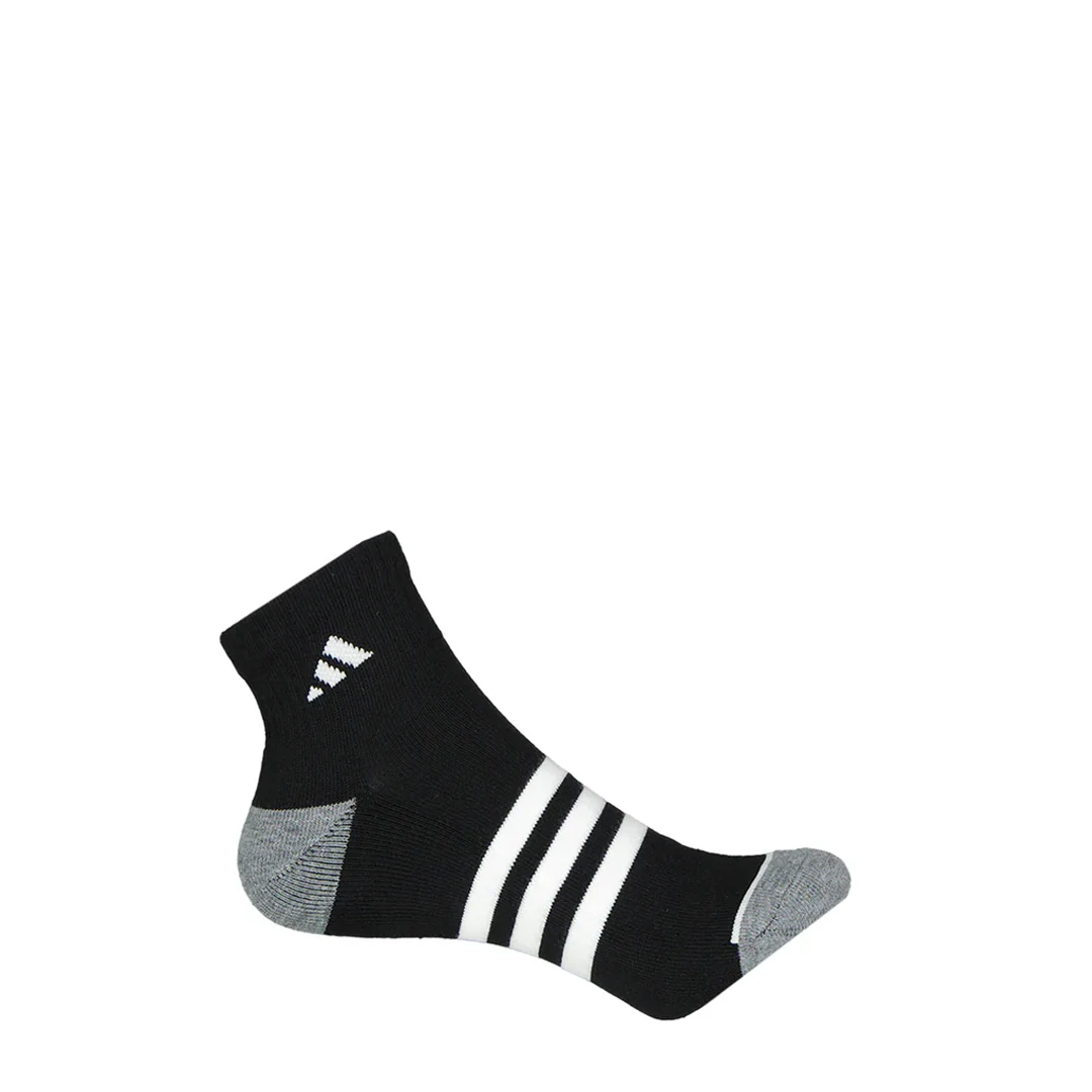 adidas - Men's 3 Stripe Cushioned 6 Pack 1/4 Socks (GB7961) - Image 2