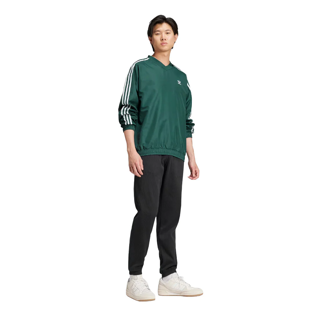 adidas - Men's Adicolor Woven Crewneck Windbreaker (IZ2462) - Image 4