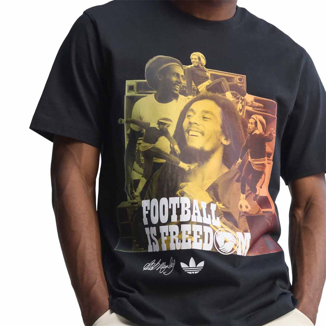 adidas - Men's adidas x Bob Marley Jamaica Originals T-Shirt (KD2417) - Image 3