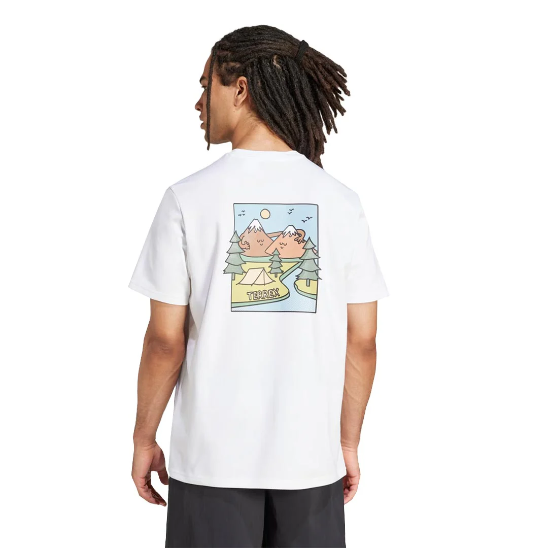 adidas - Men's AEROREADY Graphic T-Shirt (JI8306) - Image 3