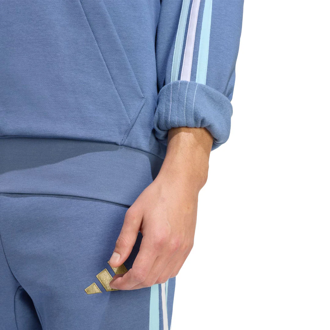 adidas - Men's Argentina DNA Fleece Hoodie (JZ6291) - Image 4