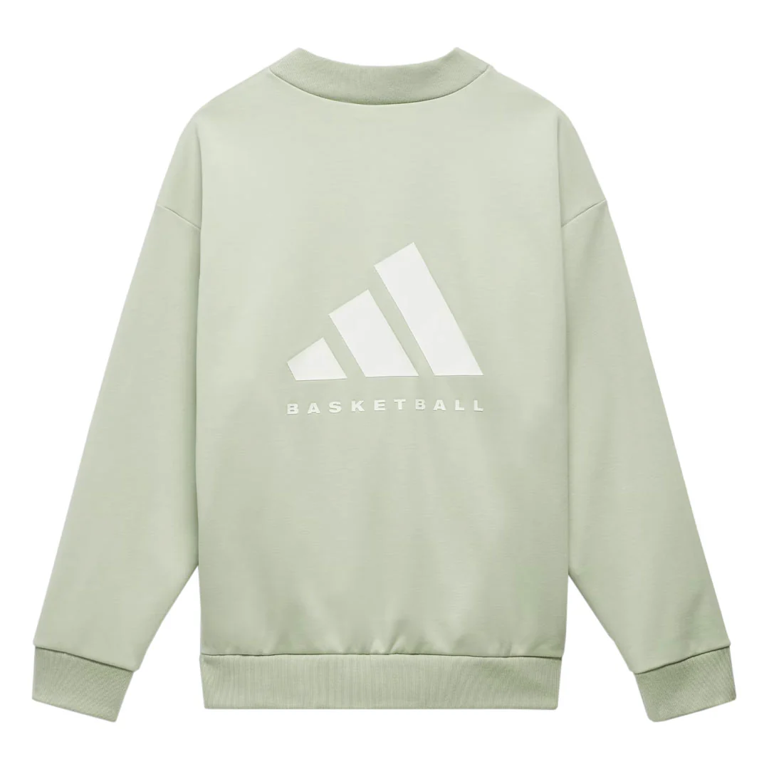 adidas - Men's Basketball Crew Sweatshirt (IA3434) - Image 2