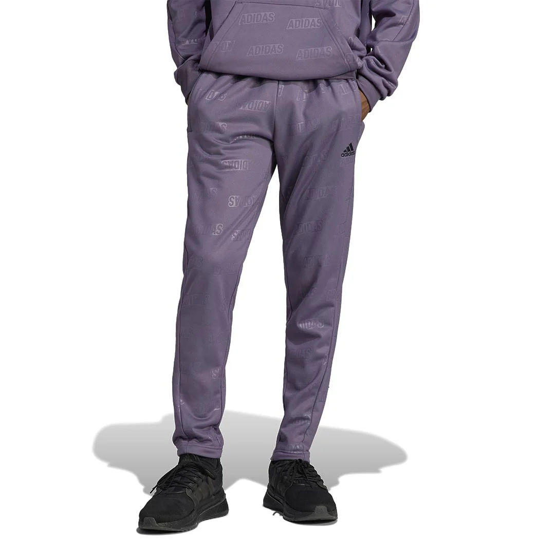 adidas - Men's Embossed Polar Fleece Tapered Pant (IJ6436) - Image 2
