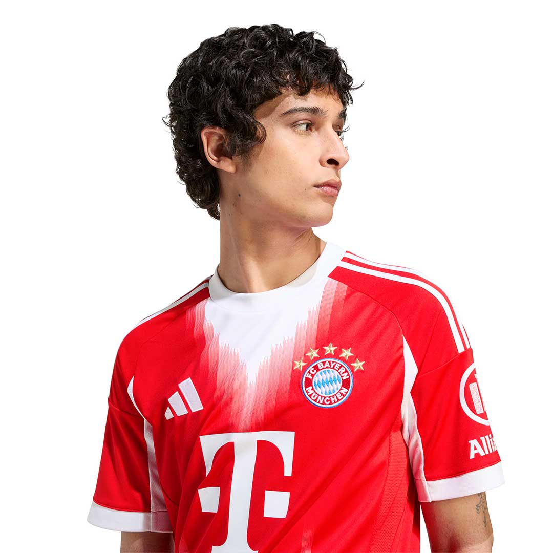 adidas - Men's FC Bayern 25/26 Home Jersey (JJ2137) - Image 4