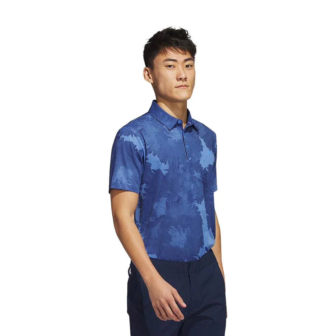 adidas - Men's Flower Mesh Polo (HS1128) - Image 3