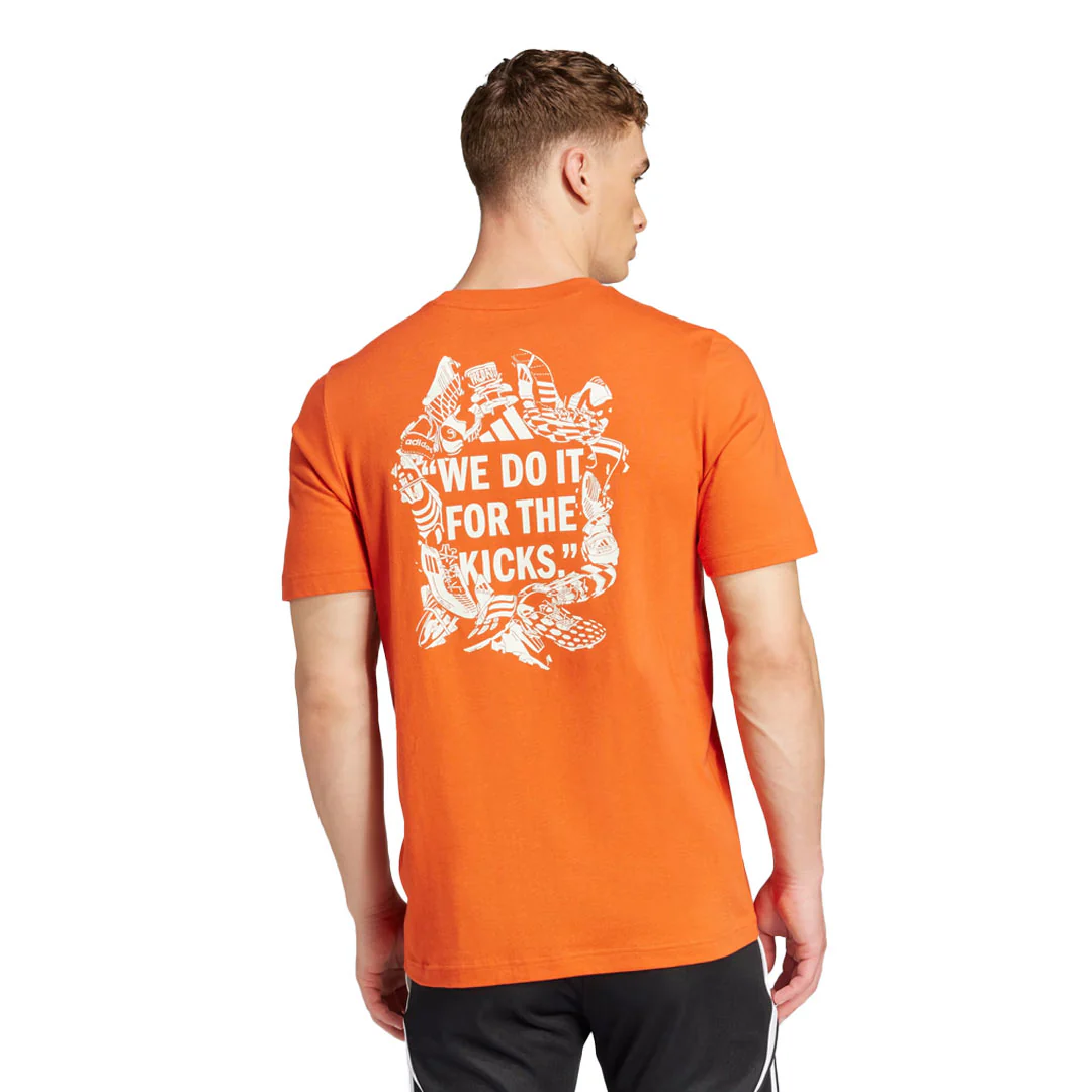 adidas - Men's Football Kicks Graphic T-Shirt (JD8212) - Image 3