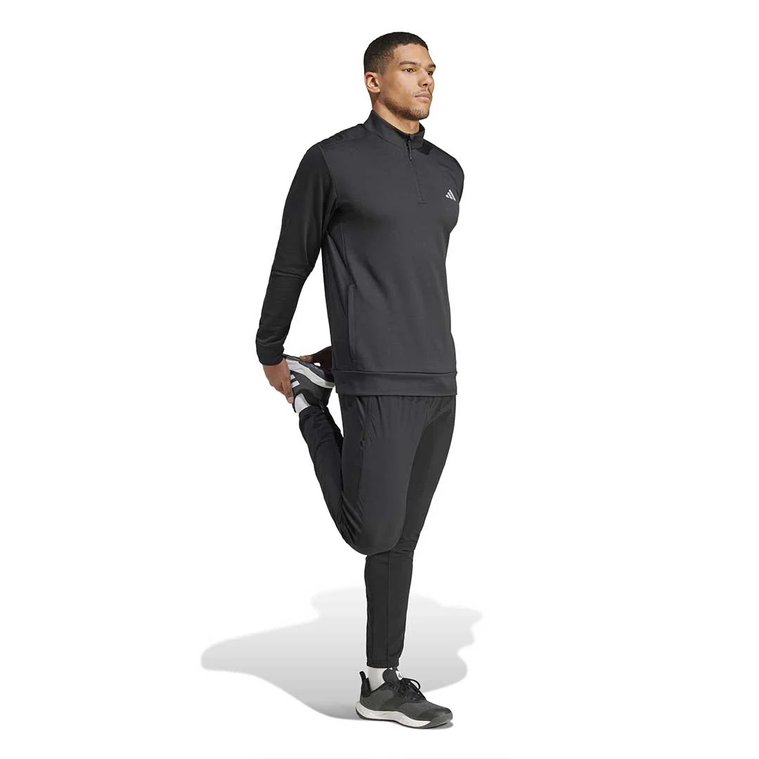 adidas - Men's Game & Go Training Small Logo 1/4-Zip Jacket (IN5557) - Image 4