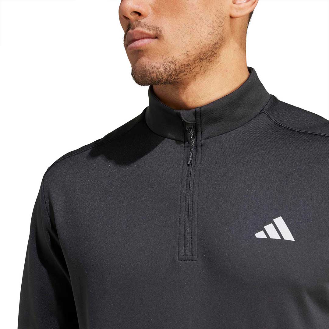 adidas - Men's Game & Go Training Small Logo 1/4-Zip Jacket (IN5557) - Image 6