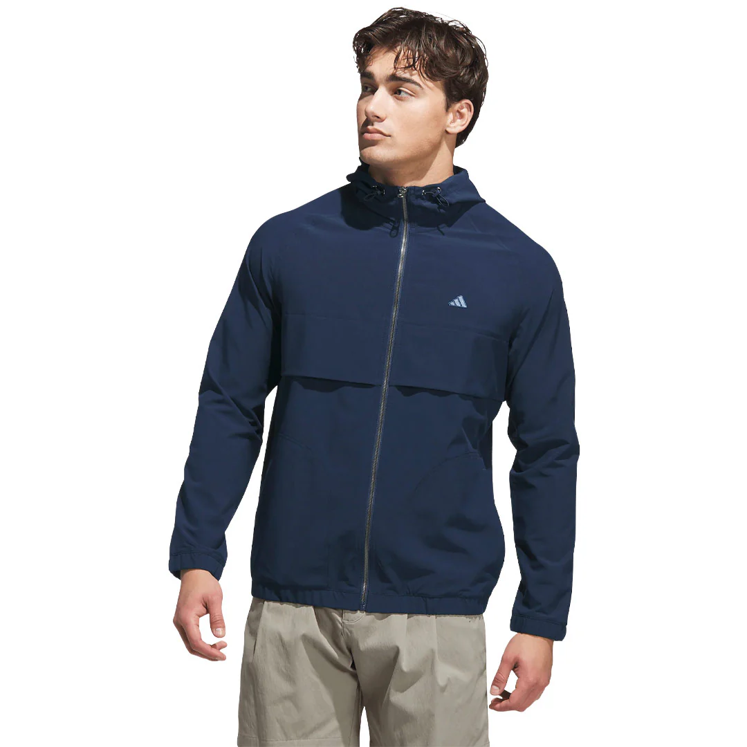 adidas - Men's Go-to Full Zip Windbreaker Jacket (JL7914) - Image 2