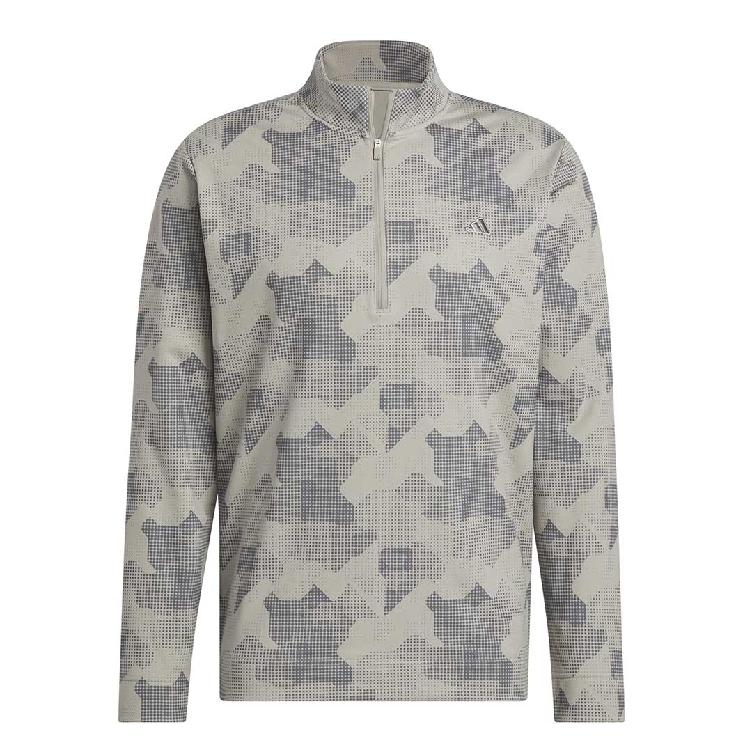 adidas - Men's Go-To Printed Quarter Zip Sweatshirt (IK3019)