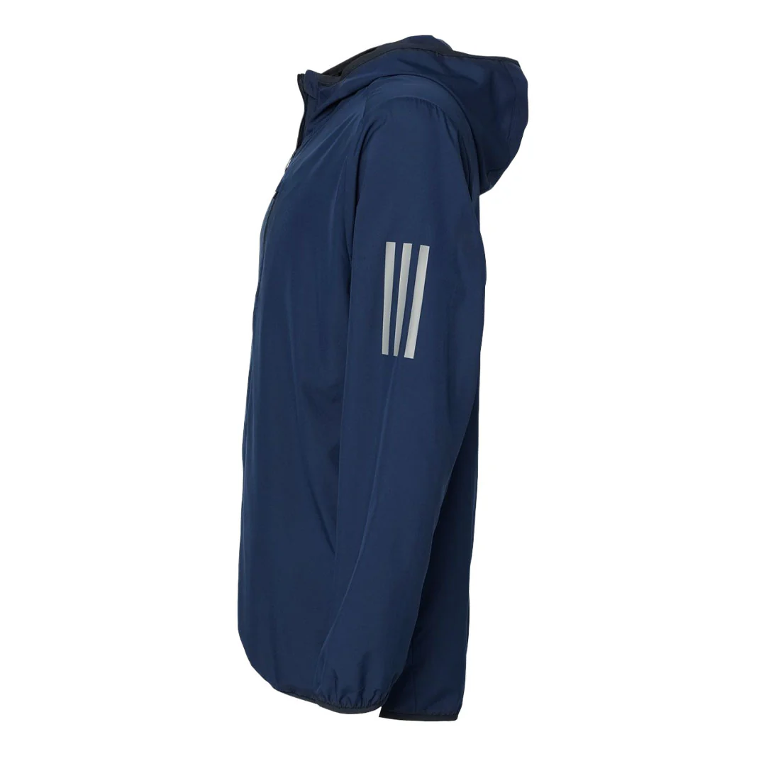 adidas - Men's Hooded Full Zip Windbreaker Jacket (GU3937) - Image 2