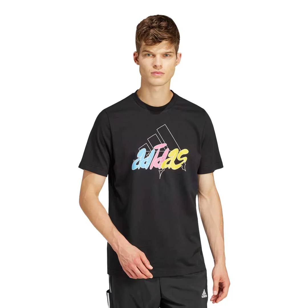 adidas - Men's Illustrated Badge Graphic T-Shirt (IS2864) - Image 2