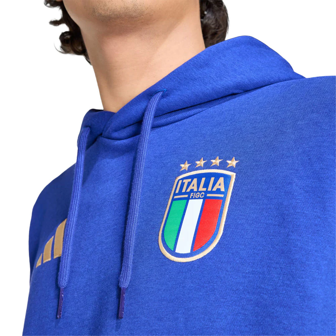 adidas - Men's Italy DNA Fleece Hoodie (JY9662) - Image 4