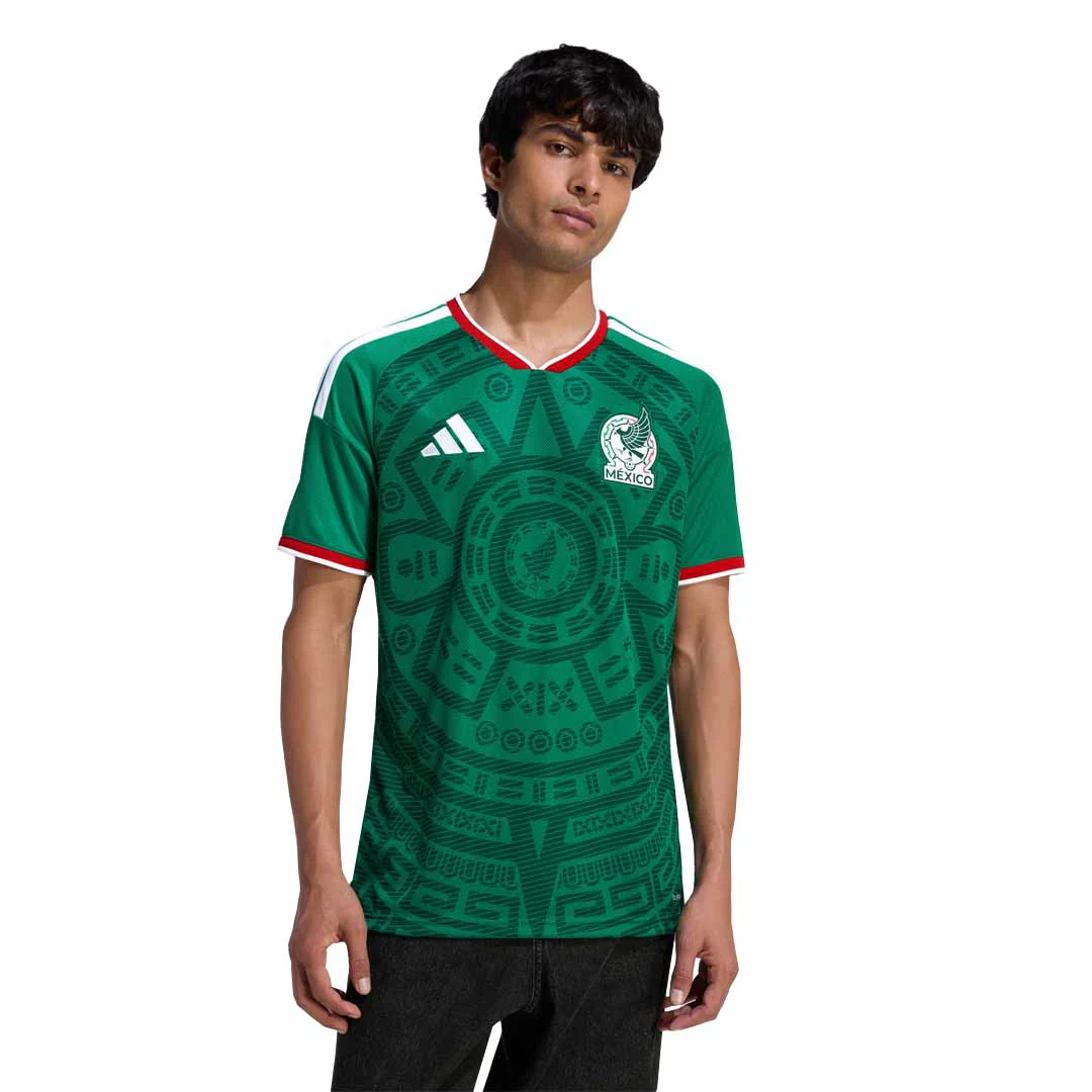 adidas - Men's Mexico 26 Home Jersey (JL8537) - Image 2