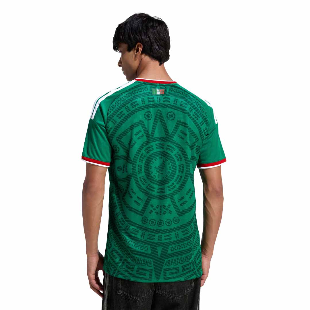 adidas - Men's Mexico 26 Home Jersey (JL8537) - Image 3